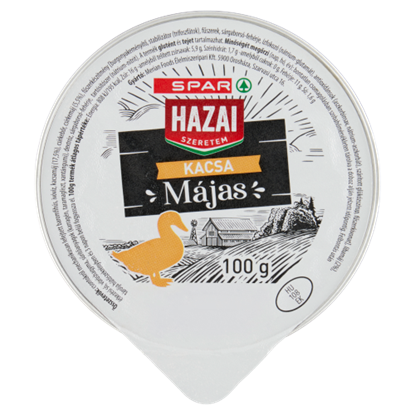 Spar hsz kacsamájas 100g