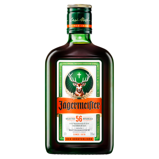 Jägermeister gyógynövény likőr 35% 0,2 l