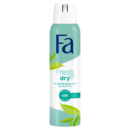 Fa izzadásgátló deospray Fresh & Dry Green Tea 150 ml