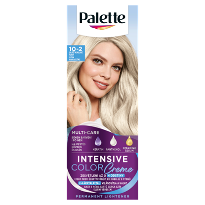 Palette Intensive Color Creme tartós hajfesték 10-2 ultra hamvasszőke