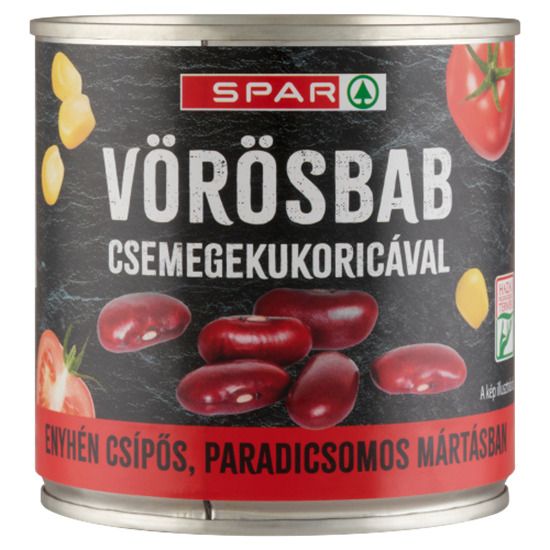 Spar vörösbab kukoricával400g