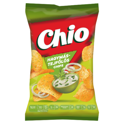 Chio chips hagymás-tejfölös