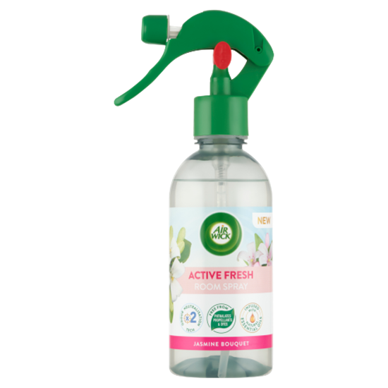 Air Wick Active Fresh Friss Harmat & Fehér Jázmin légfrissítő spray 237 ml