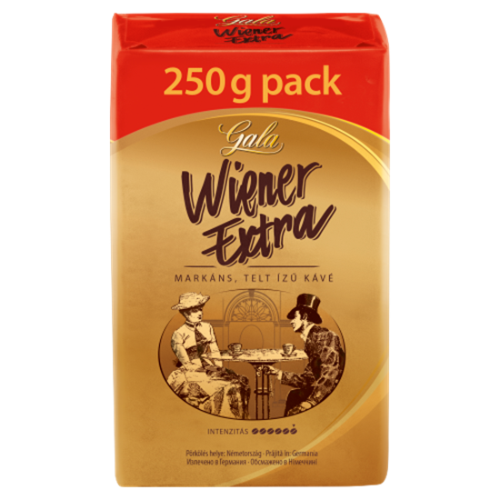 Eduscho Wiener Extra őrölt, pörkölt kávé 250 g