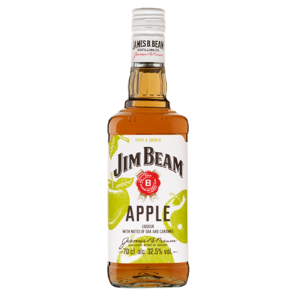 Jim Beam Apple alma ízesítésű bourbon whiskey alapú likőr 32,5% 0,7 l