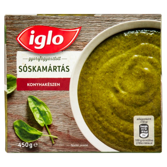 Iglo gyorsfagyasztott sóskamártás 450 g