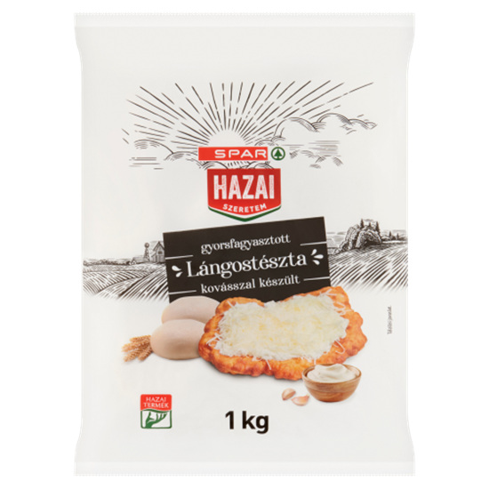 Spar hazai szeretem lángos 1kg