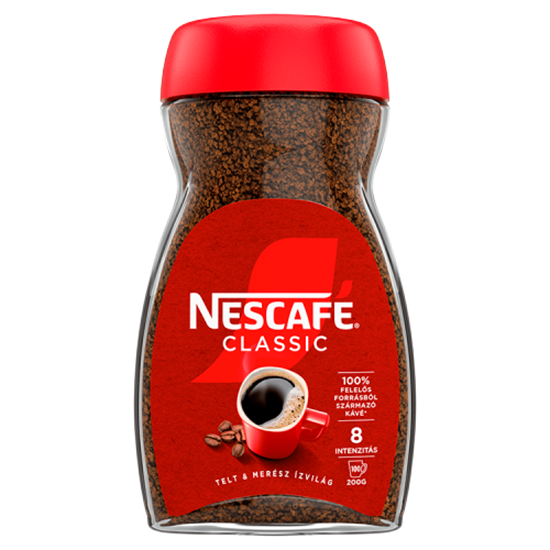 Nescafé Classic azonnal oldódó kávé 200 g