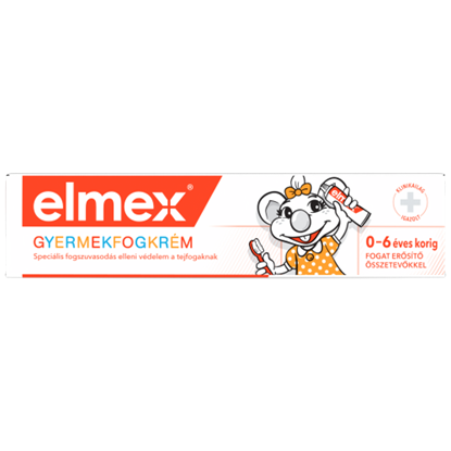 elmex Kids gyerek fogkrém 0-6 éves gyermekeknek 50 ml