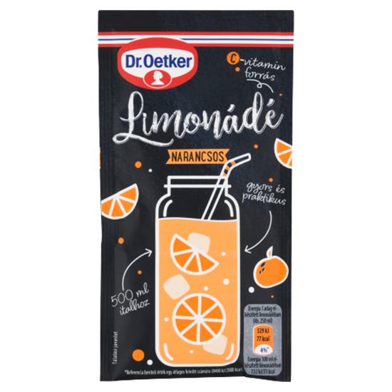 Dr.oetker limonádé narancs 40g