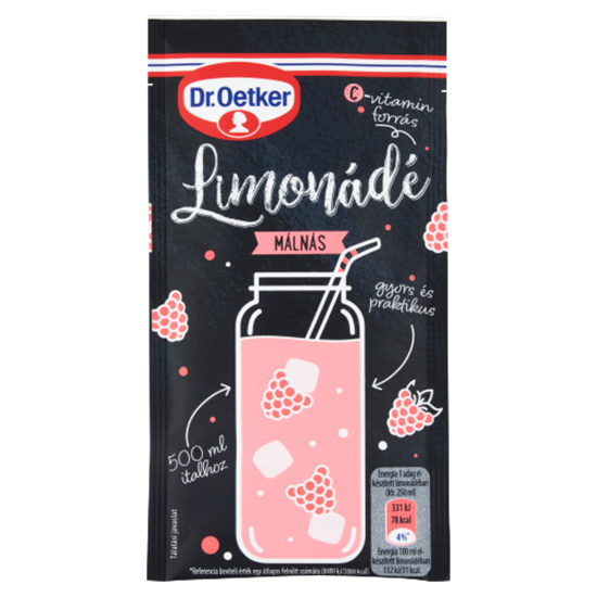 Dr.oetker limonádé málna 40g