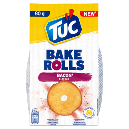 7DAYS Bake Rolls bacon ízű kétszersült 80 g