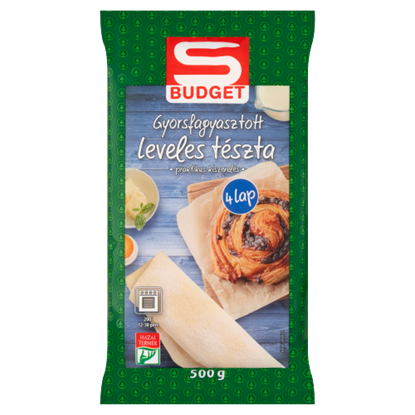 S-budget leveles.tészta 4*125g