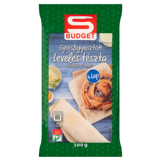 S-budget leveles.tészta 4*125g