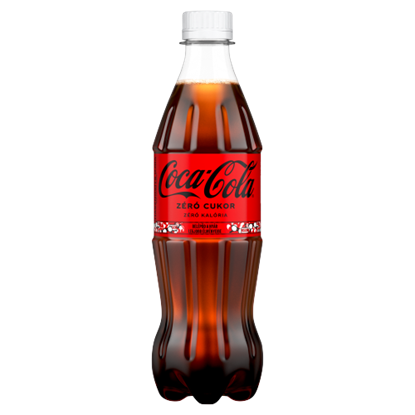 Coca-Cola Zero colaízű energiamentes szénsavas üdítőital édesítőszerekkel 500 ml