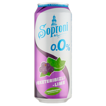 Soproni 0,0% feketeribizli -