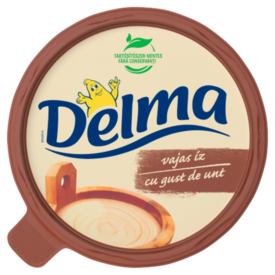 Delma vajas ízű félzsíros margarin 39% 450 g