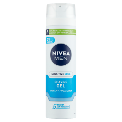 NIVEA MEN Sensitive Cool borotvagél 200 ml