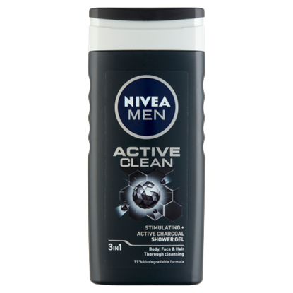 NIVEA MEN Active Clean tusfürdő 250 ml