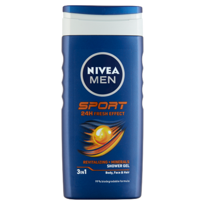 NIVEA MEN Sport tusfürdő 250 ml