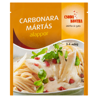 Csoda Konyha Carbonara mártás alappor 26 g