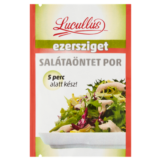 Lucullus ezersziget salátaöntet por 12 g