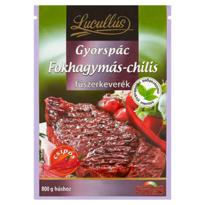 Lucullus fokhagymás-chilis gyorspác fűszerkeverék 35 g