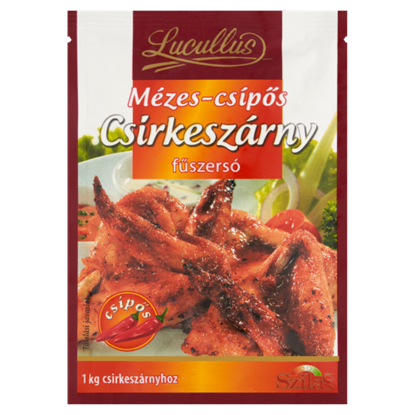 Lucullus mézes-csípős csirkeszárny fűszersó 48 g