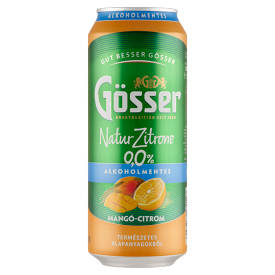 Gösser naturzitrone 0,0%