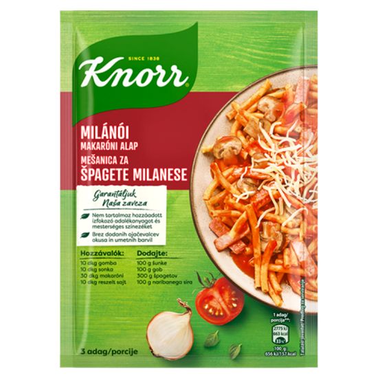 Knorr milánói makaróni alap 60 g