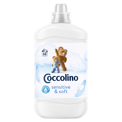 Coccolino Sensitive & Soft öblítőkoncentrátum 68 mosás 1700 ml