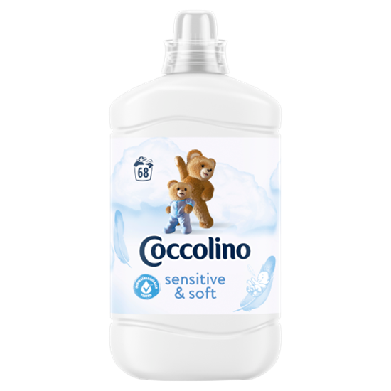 Coccolino Sensitive & Soft öblítőkoncentrátum 68 mosás 1700 ml