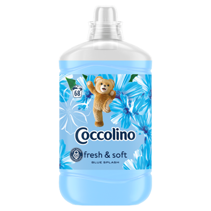 Coccolino Fresh & Soft Blue Splash öblítőkoncentrátum 68 mosás 1700 ml