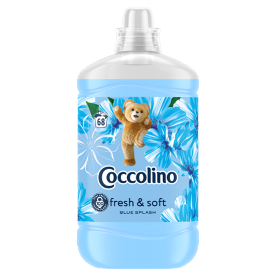 Coccolino Fresh & Soft Blue Splash öblítőkoncentrátum 68 mosás 1700 ml