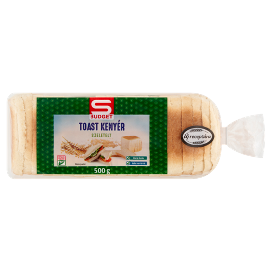 S-budget toast kenyér 500g