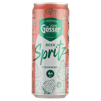 Gösser Spritz eperízű alkoholos sörital 4% 330 ml 