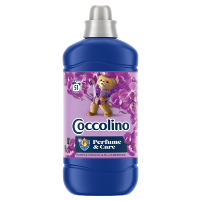 Coccolino Perfume & Care Purple Orchid & Blueberries öblítőkoncentrátum 51 mosás 1275 ml
