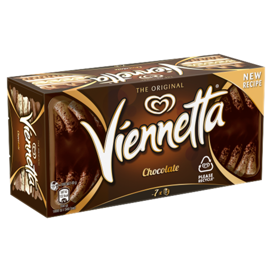 Viennetta kakaós és fehércsokoládés jégkrém kakaós bevonó rétegekkel 650 ml