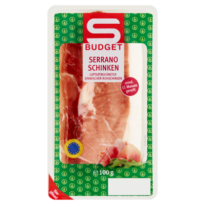 S-budget serrano sonka 100g