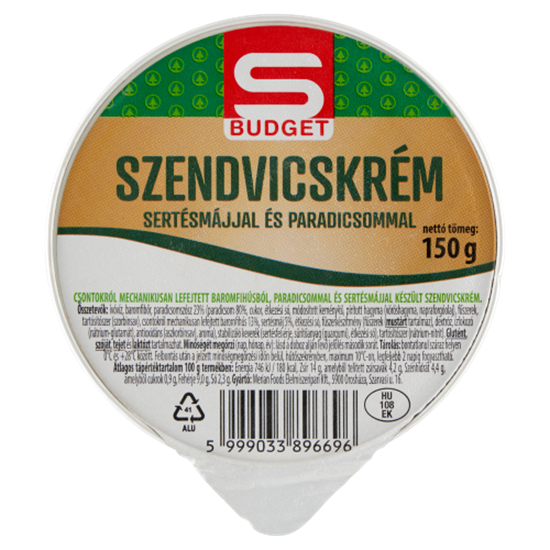 S-budget par.smájjal szkr150g