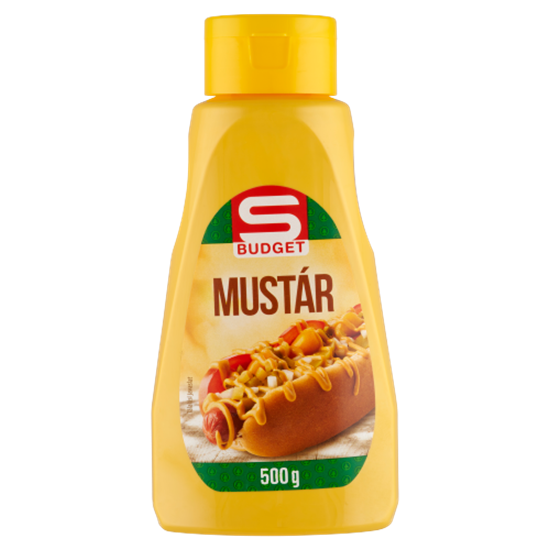 S-Budget mustár 500 g