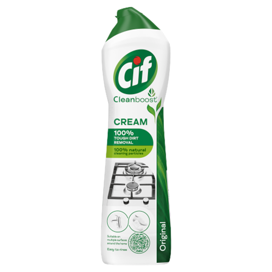 Cif Cleanboost Cream Original súrolókrém 500 ml