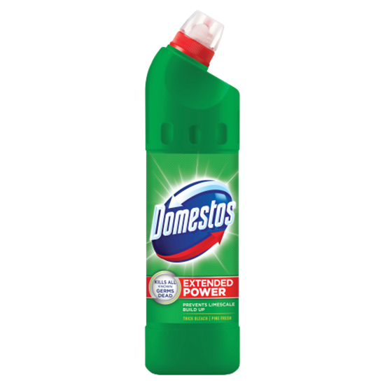 DOMESTOS Extended Power fertőtlenítő hatású folyékony tisztítószer Pine Fresh 750 ml