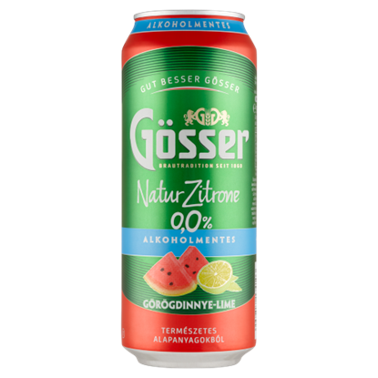 Gösser naturzitrone dinnye-