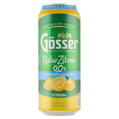 Gösser naturzitrone 0,0% 0,5l