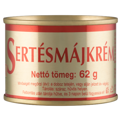 Sertésmájkrém 62 g