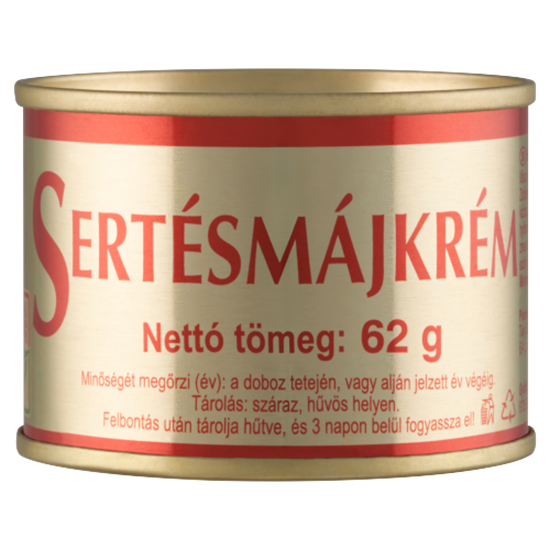 Sertésmájkrém 62 g