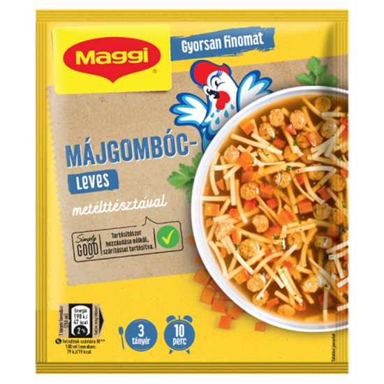 Maggi májgombócleves metélttésztával 41 g