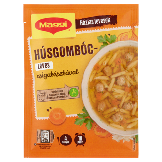 Maggi húsgombócleves csigatésztával 62 g