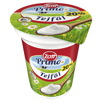 Zott Primo tejföl 20% 330 g
